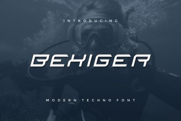 Bexiger Display Font for Handmade Product Design
