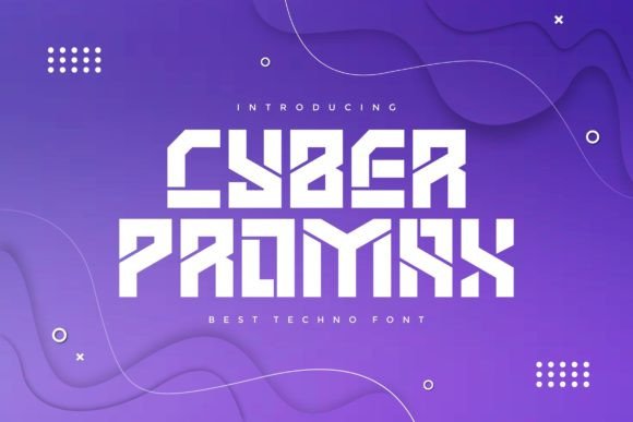 Cyber Promax Review: A Bold Display Font for Campaign Headlines