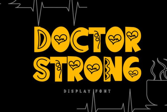 Doctor Strong Display Font for Playful Web Design Projects