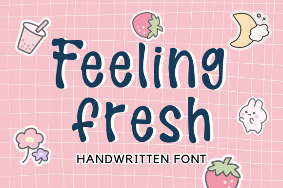 Feeling Fresh: A Handwritten Display Font for Authentic Small Business Branding