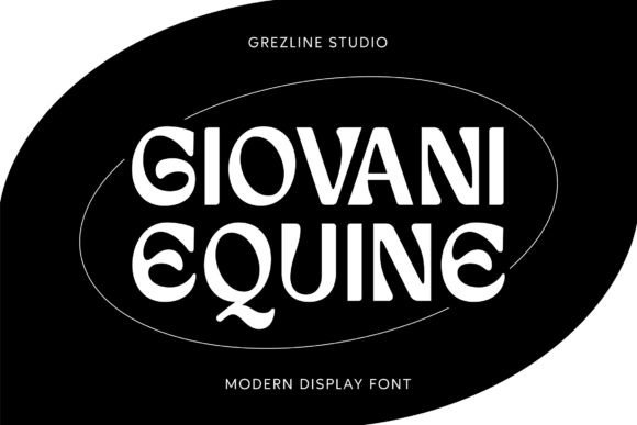 Giovani Equine Display Font for Modern Branding and Marketing