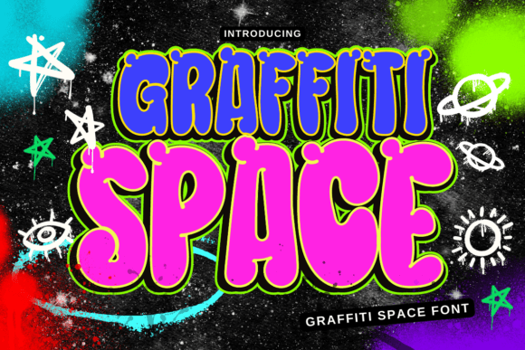 Graffiti Space Font Review: A Display Typeface for Bold Branding