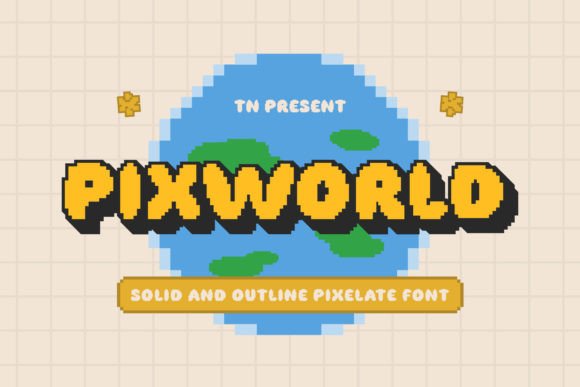 How Pixworld Display Font Elevates Small Business Branding