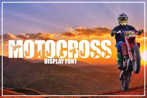 Motocross Font: A Cute Display Typeface for Eye-Catching Campaigns