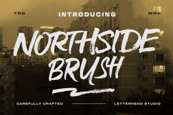 Northside Brush: A Freestyle Display Font for Digital Design