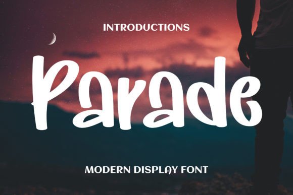 Parade Display Font for Cheerful Campaign Visuals