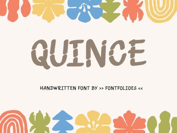 Quince: A Versatile Display Font for Bold Designers