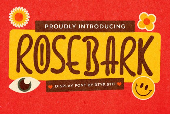 Rosebark: A Display Font for Elegant Branding and Packaging
