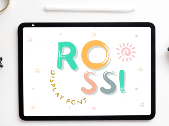 Rossi Font Review: A Fun Display Typeface for Small Business Branding
