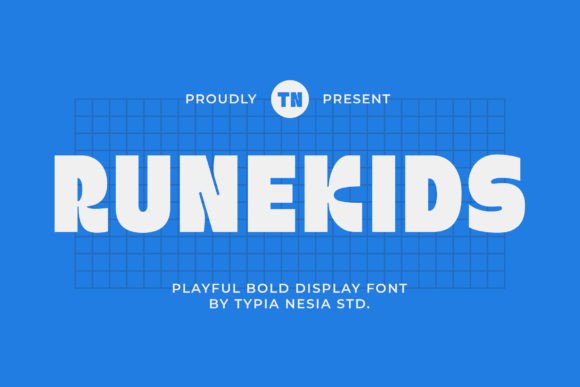 Runekids: A Whimsical Display Font for Magical Branding