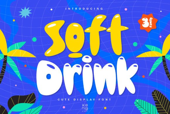 Soft Drink Font: A Playful Display Typeface for Creatives